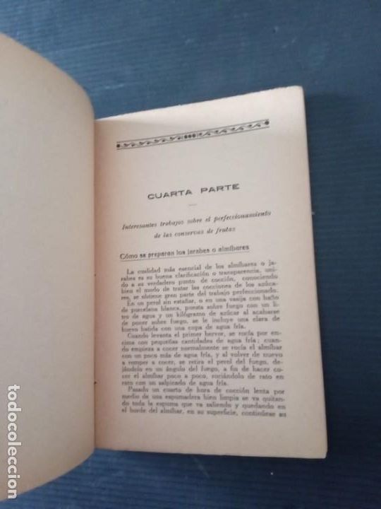Libros antiguos: NUEVAS CONSERVAS Y DULCES - IGNACIO DOMENECH - 1925 - Foto 4