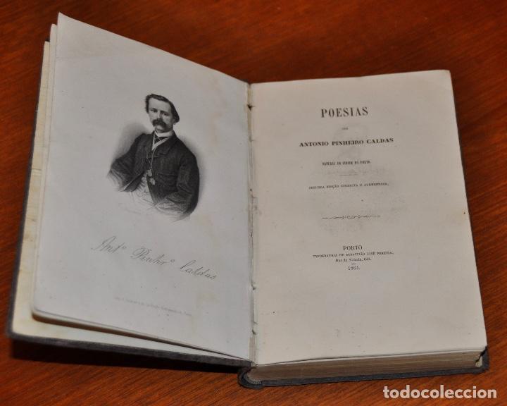 Libros antiguos: Libro poesias Antonio Pinheiro año 1864 - Foto 4 - 253301070