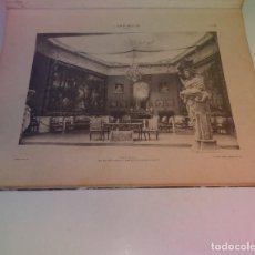 Libros antiguos: ESPECTACULAR SALON DEL MUEBLE GRAN PALACIO DE LOS CAMPOS ELISEOS MAS DE 110 AÑOS GRAN FORMATO 39 CM. Lote 253311615