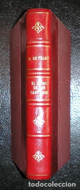 Libros antiguos: PALAU, Melchor de: EL LIBRO DE LOS CANTARES. 1909 - Foto 1