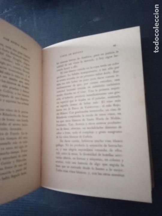 Libros antiguos: Jose Esteve Mart&iacute;: Vinos de Espa&ntilde;a. - Foto 3