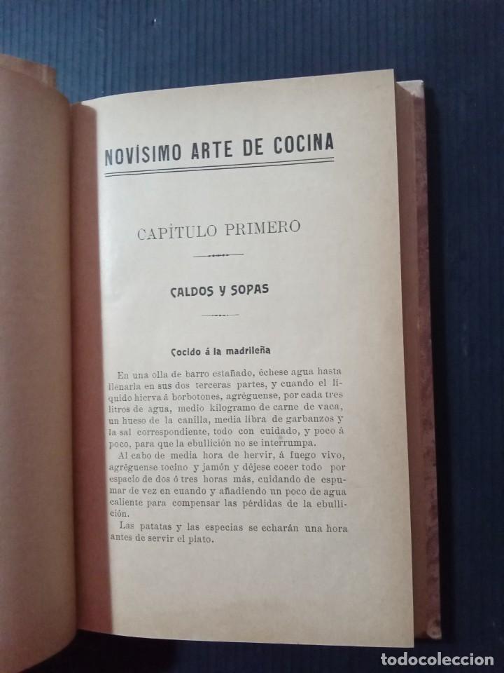 Libros antiguos: Arte de cocina. J.Altimiras. - Foto 4