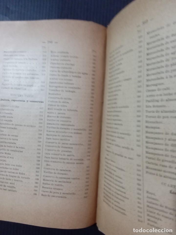 Libros antiguos: Arte de cocina. J.Altimiras. - Foto 8