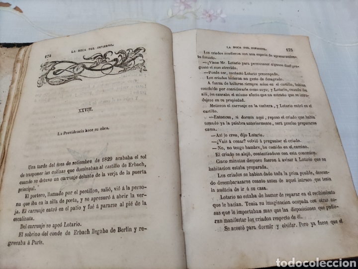 Libros antiguos: La Boca del Infierno,, Tomo II. - Foto 6
