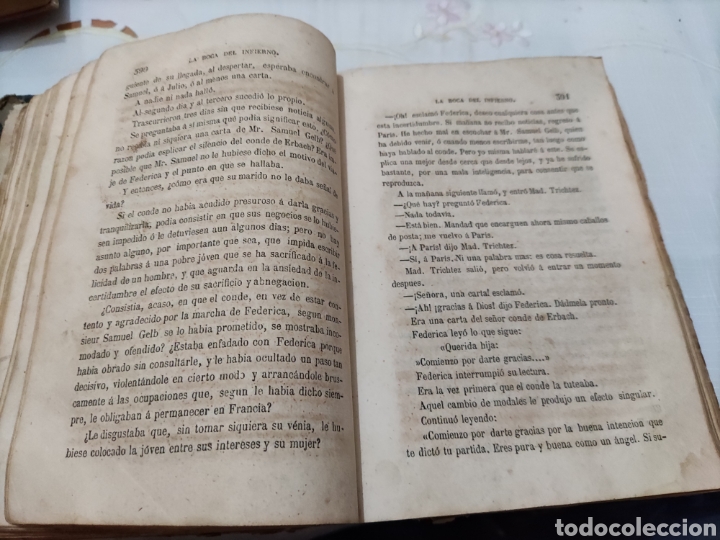 Libros antiguos: La Boca del Infierno,, Tomo II. - Foto 8