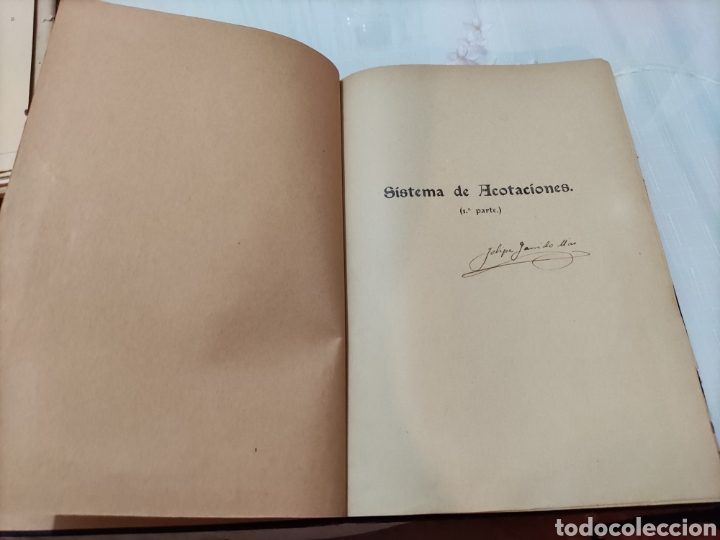Libros antiguos: Sistema de Acotaciones. - Foto 2