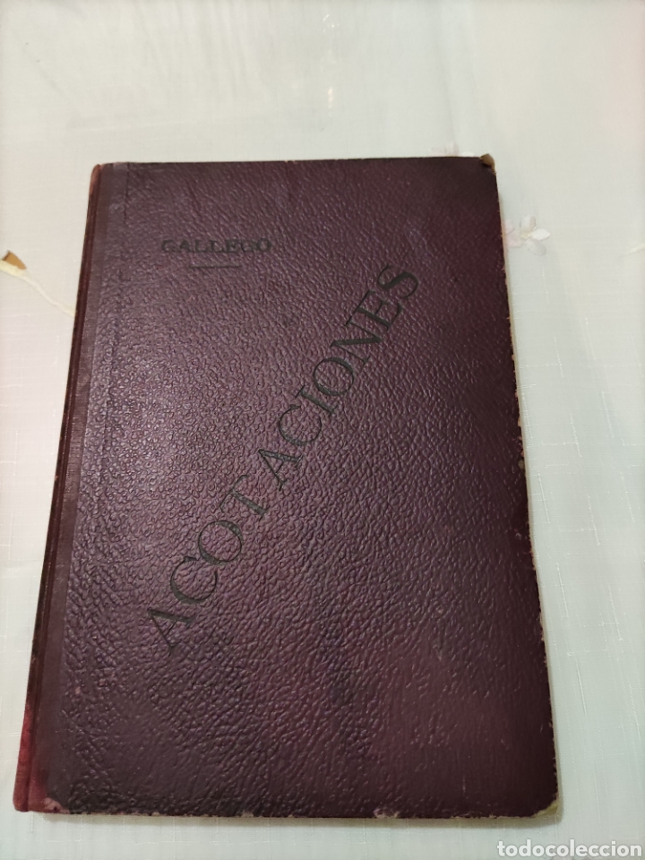 Libros antiguos: Sistema de Acotaciones. - Foto 1