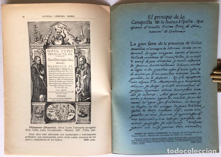 Libros antiguos: CAT&Aacute;LOGO DE LIBROS DE AM&Eacute;RICA. - ANTIGUA LIBRER&Iacute;A BABRA. - Foto 5