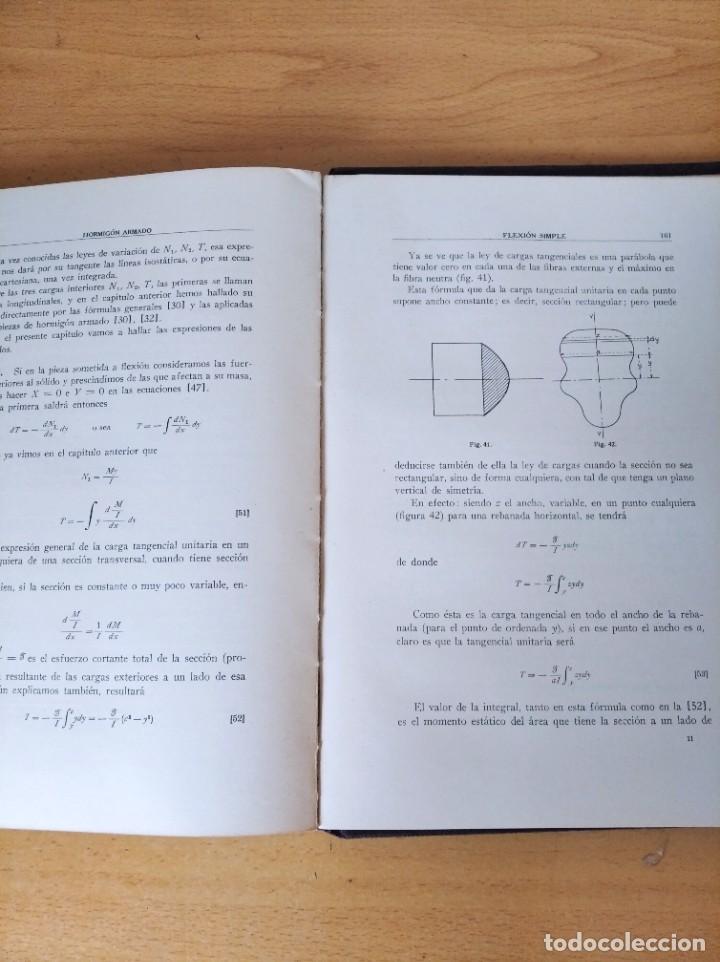 Libros antiguos: ANTIGUO LIBRO HORMIGON ARMADO 1933 - Foto 4