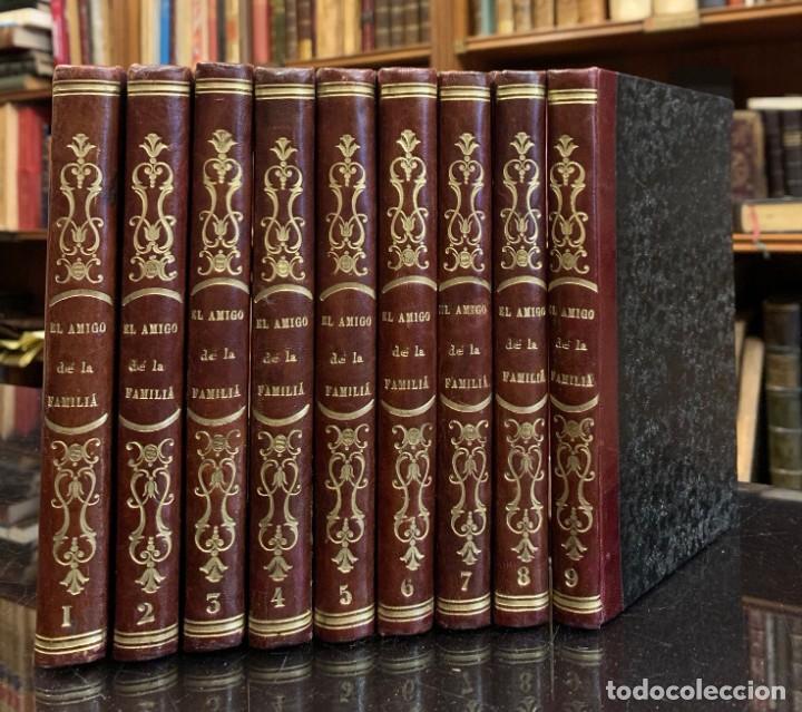 Libri antichi: El Amigo de la Familia. Novela - Almanaque - Revista