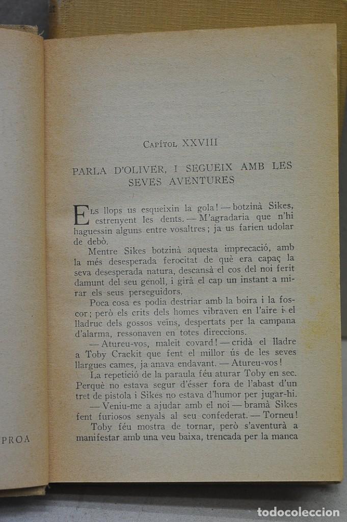 Libros antiguos: Oliver Twist. Dickens. Proa 1929. Catal&aacute;n - Foto 5