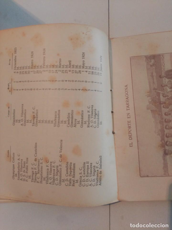 Libros antiguos: Almanaque de Foot-Ball 1924-25 - Foto 5