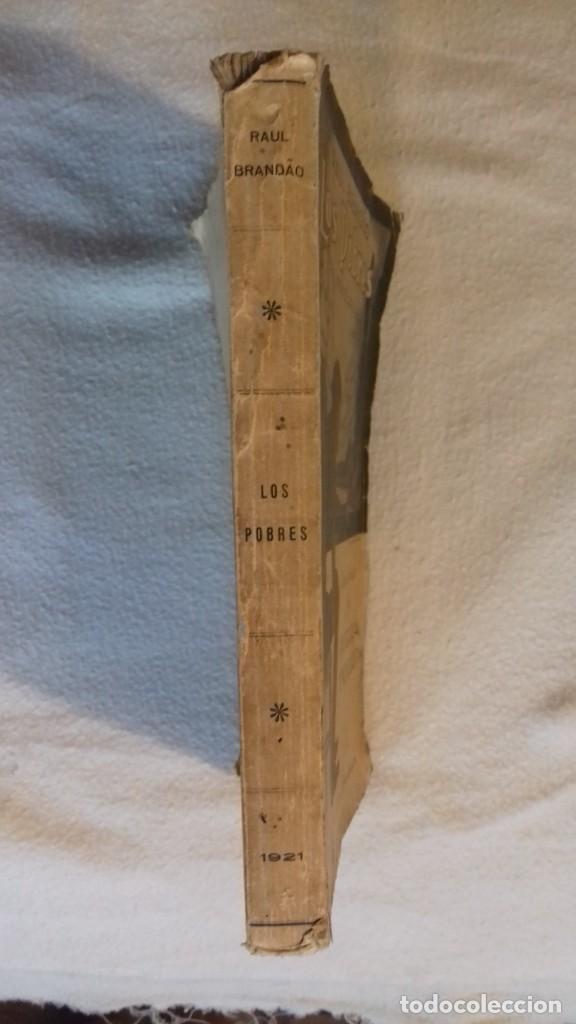 Libros antiguos: Raul Brandao. Los pobres ( novela ). 1921. - Foto 2