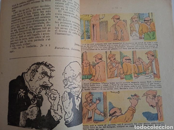 Libros antiguos: Calendari den Patufet, 1924 - Foto 2