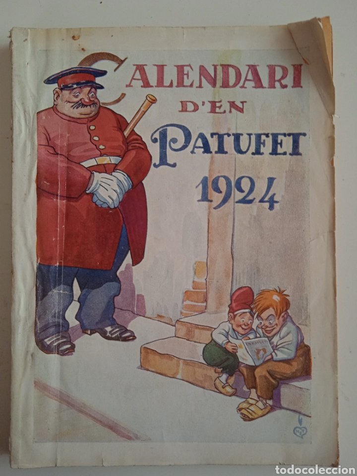 Libros antiguos: Calendari den Patufet, 1924 - Foto 1