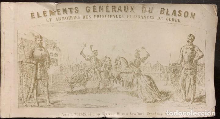 Libri antichi: &Eacute;l&eacute;ments G&eacute;n&eacute;raux du Blason et Armoires des Principales Puissances du Globe