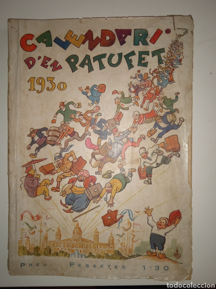 Libros antiguos: Calendari den Patufet, 1930 - Foto 1