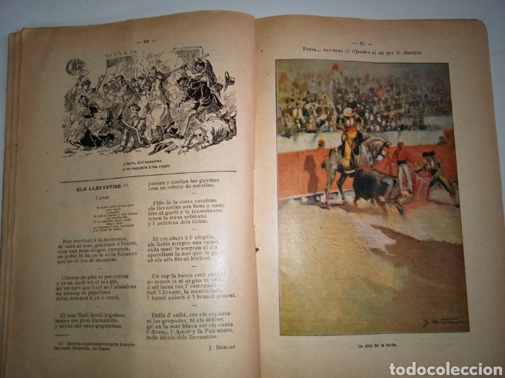 Libros antiguos: La Esquella de la Torratxa, Almanach 1904 - Foto 3
