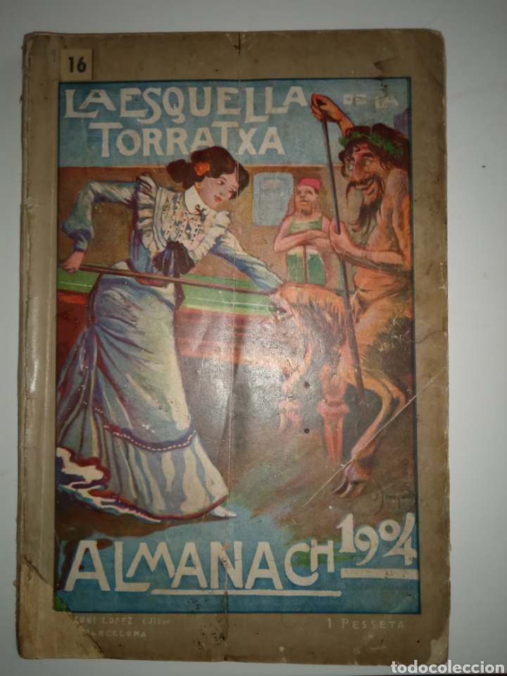 Libros antiguos: La Esquella de la Torratxa, Almanach 1904 - Foto 1