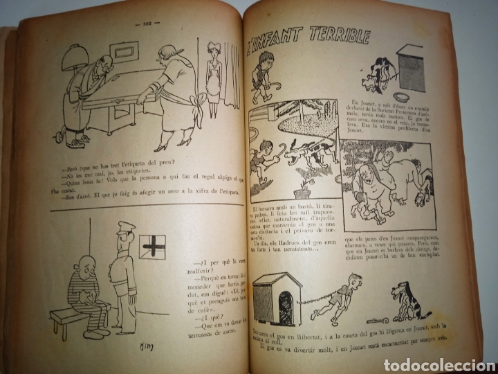 Libros antiguos: Calendari den Patufet de 1936 - Foto 2