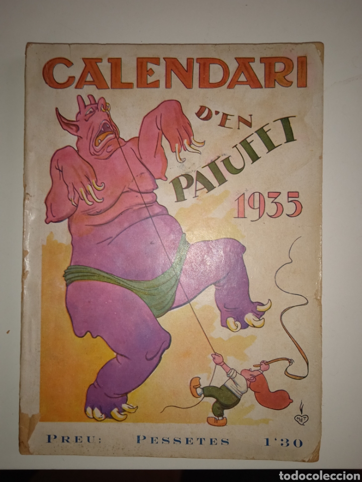 Libros antiguos: Calendari den Patufet, 1935 - Foto 1