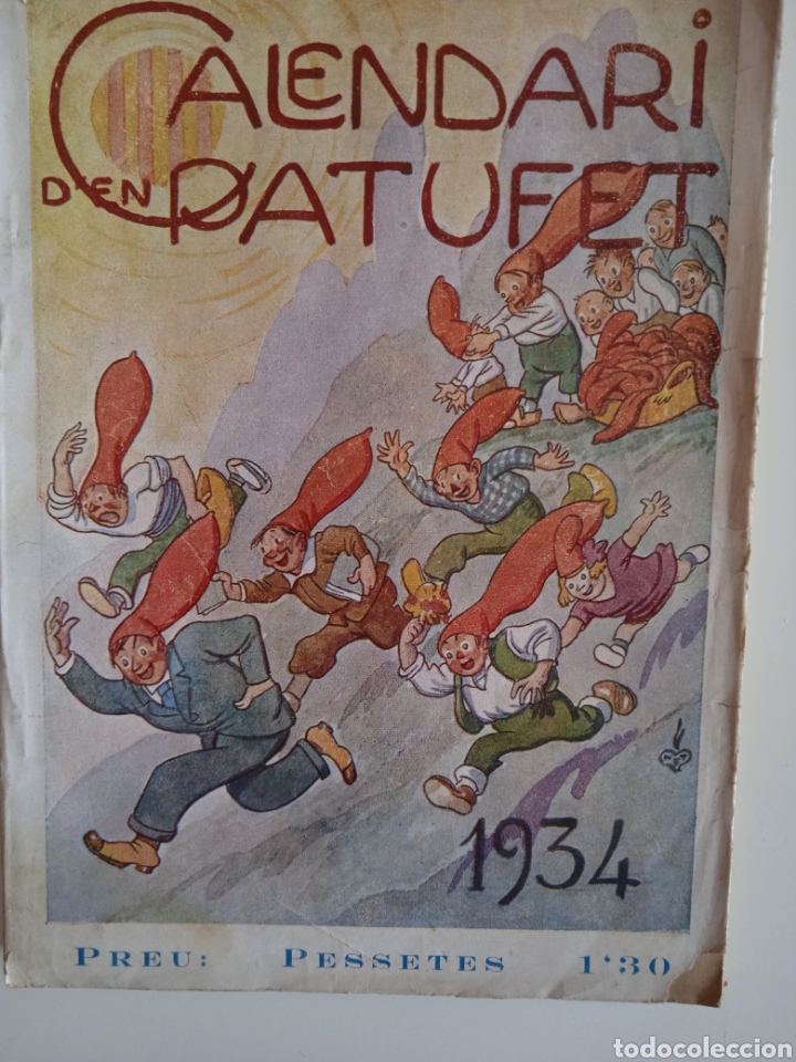 Libros antiguos: Calendari den Patufet, 1934 - Foto 1