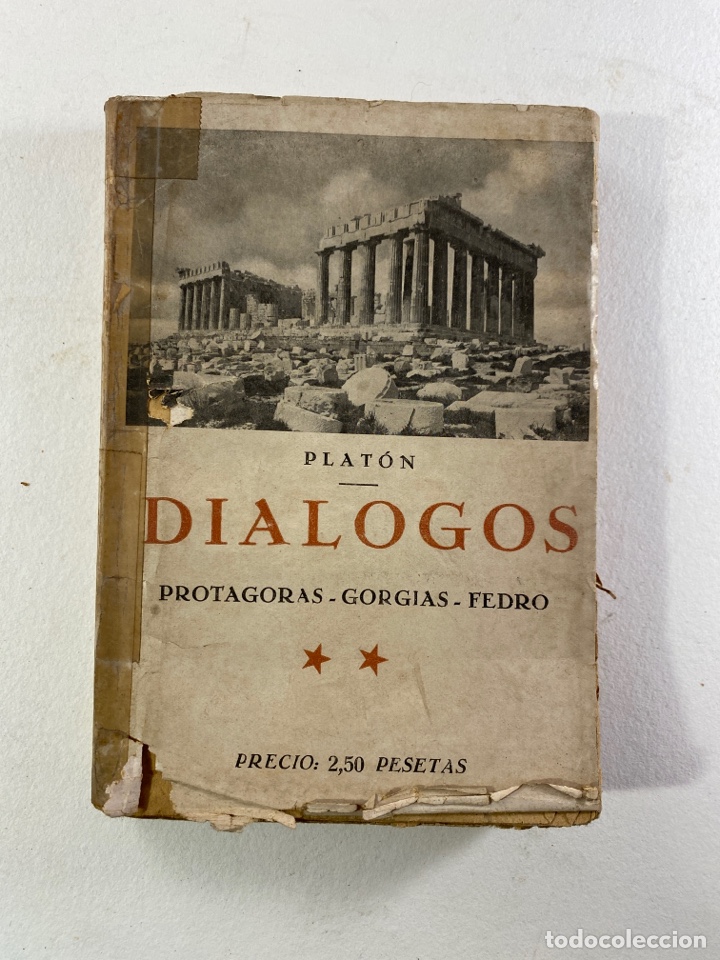 Libros antiguos: PLAT&Oacute;N. DI&Aacute;LOGOS - Foto 1