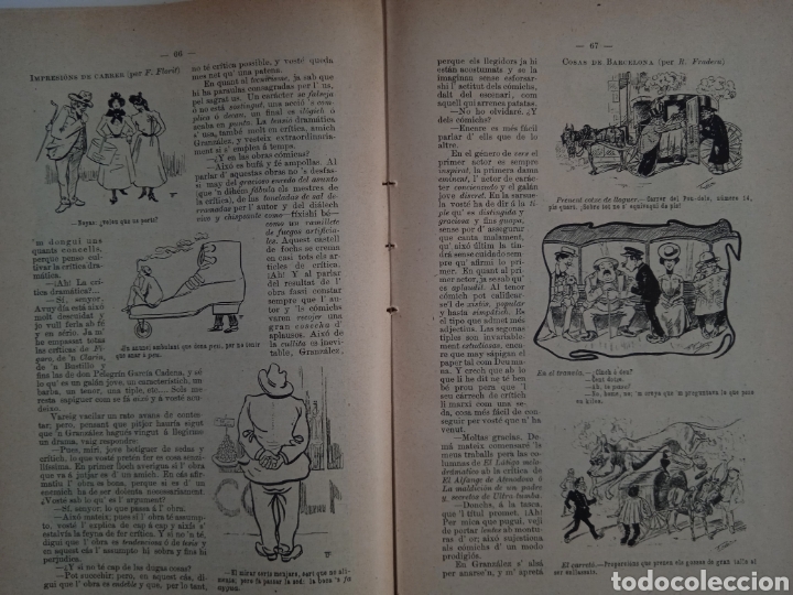 Libros antiguos: La Esquella de la Torratxa, Almanach 1902 - Foto 2