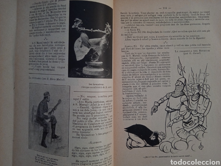 Libros antiguos: La Esquella de la Torratxa, Almanach 1902 - Foto 3
