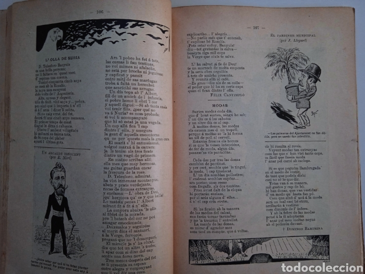 Libros antiguos: Esquella de la Torratxa, Almanach 1903 - Foto 3