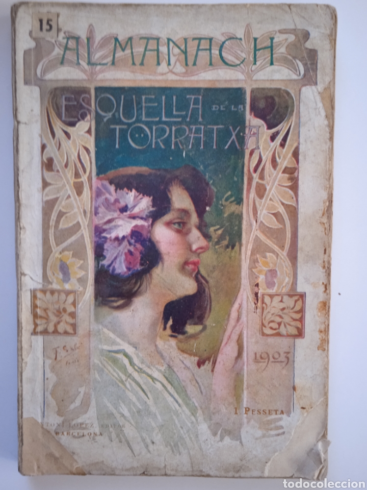 Libros antiguos: Esquella de la Torratxa, Almanach 1903 - Foto 1