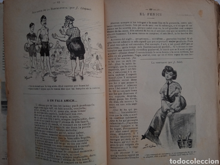 Libros antiguos: La Esquella de la Torratxa, Almanach 1906 - Foto 2