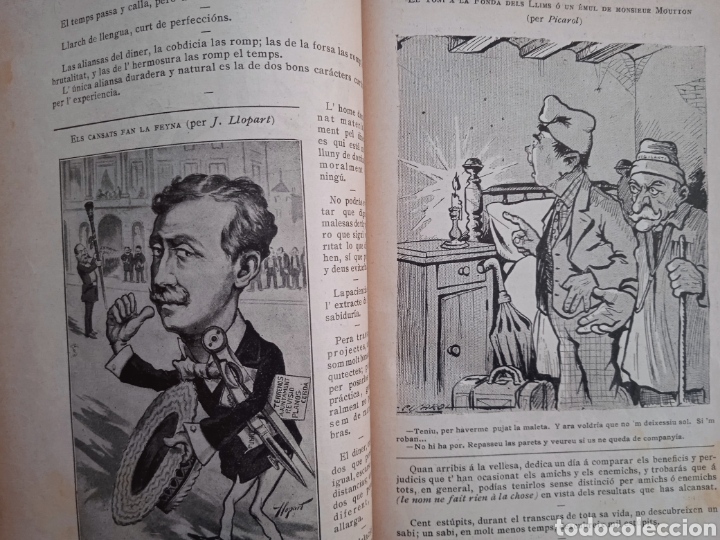 Libros antiguos: La Esquella de la Torratxa, Almanach 1906 - Foto 3