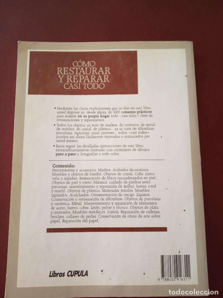Libros antiguos: C&oacute;mo restaurar y reparar casi todo.- Johnson, Lorraine - Foto 6