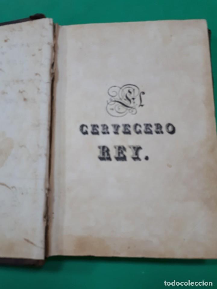 Libros antiguos: El cervecero Rey. 1834 - Foto 4