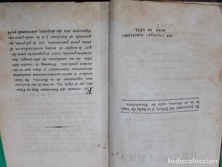 Libros antiguos: El cervecero Rey. 1834 - Foto 7
