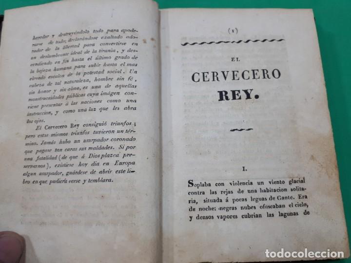Libros antiguos: El cervecero Rey. 1834 - Foto 8