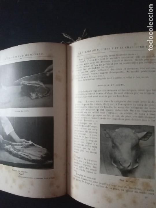 Libros antiguos: La Cuisine et la table modernes.Librairie Larousse. - Foto 7