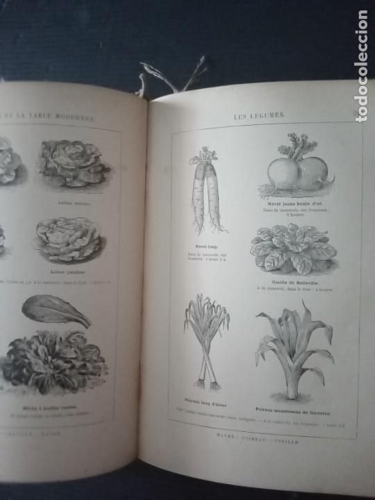 Libros antiguos: La Cuisine et la table modernes.Librairie Larousse. - Foto 9