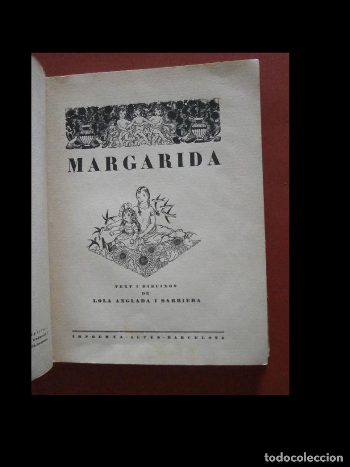 Libros antiguos: Margarida. Lola Anglada i Sarriera - Foto 6