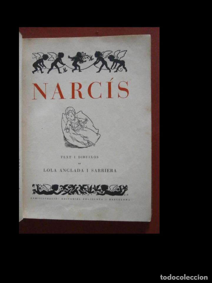 Libros antiguos: Narc&iacute;s. Lola Anglada i Sarriera. - Foto 4