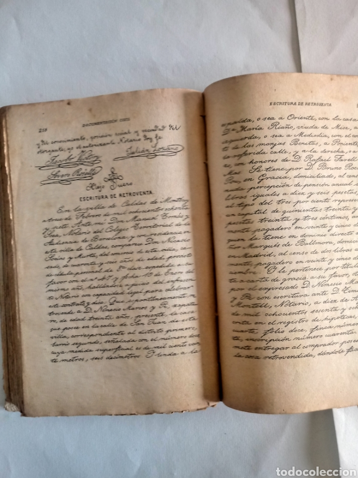 Libros antiguos: Miscelanea de documentos Paluzie - Foto 5