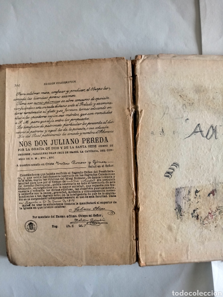 Libros antiguos: Miscelanea de documentos Paluzie - Foto 6