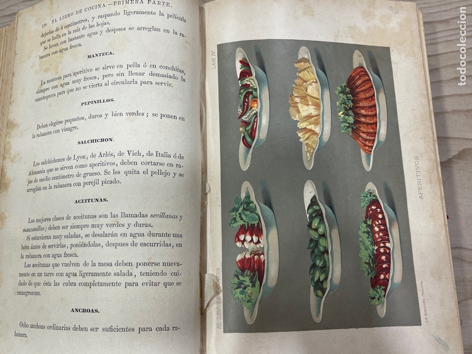 Libros antiguos: L- El libro de cocina. Jules Gouff&eacute;. 1885 - Foto 14