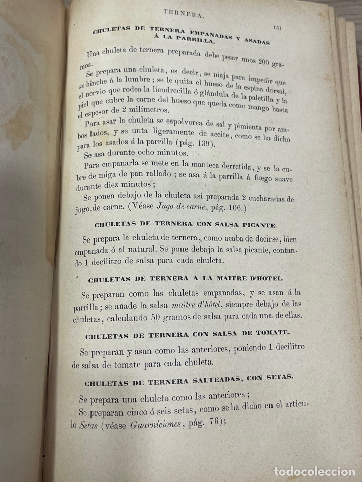 Libros antiguos: L- El libro de cocina. Jules Gouff&eacute;. 1885 - Foto 17