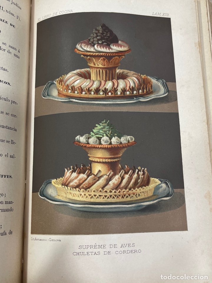 Libros antiguos: L- El libro de cocina. Jules Gouff&eacute;. 1885 - Foto 23