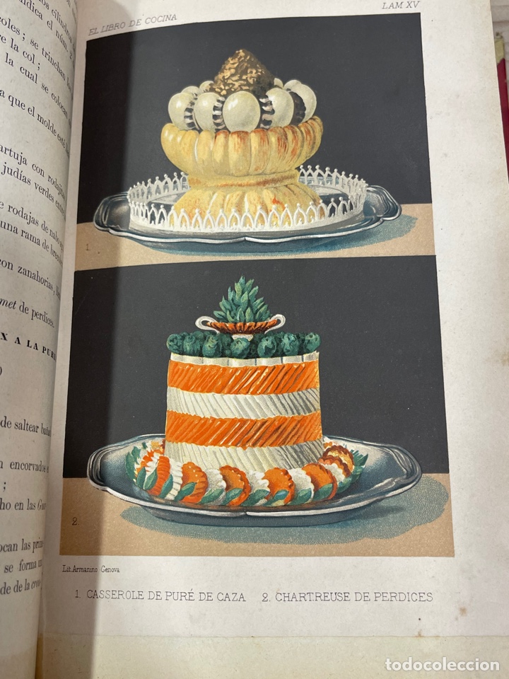 Libros antiguos: L- El libro de cocina. Jules Gouff&eacute;. 1885 - Foto 25