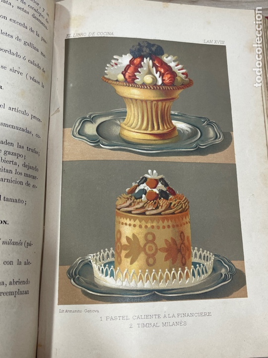 Libros antiguos: L- El libro de cocina. Jules Gouff&eacute;. 1885 - Foto 28