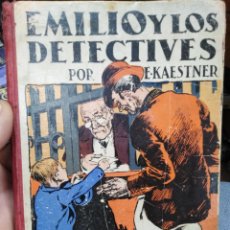 Libros antiguos: EMILIO Y LOS DETECTIVES/ERICH KAESTNER-EDITA CENIT 1931. Lote 260710330