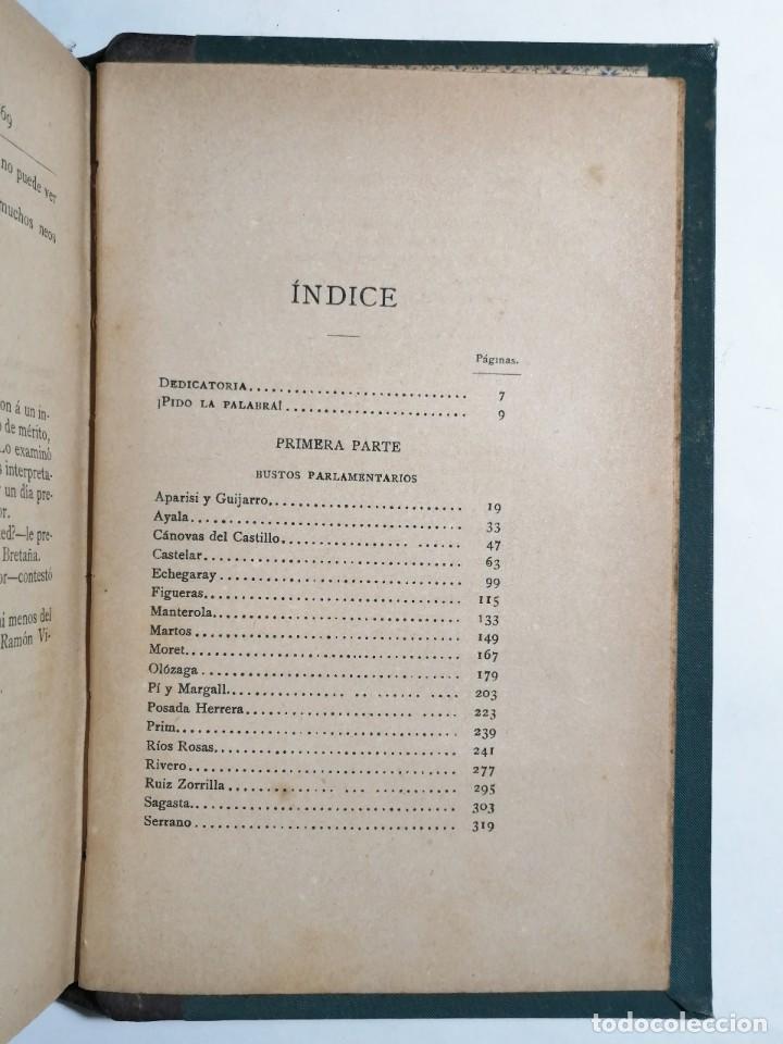 Libros antiguos: FRANCISCO CA&Ntilde;AMAQUE. LOS ORADORES DE 1869. 1887. - Foto 2